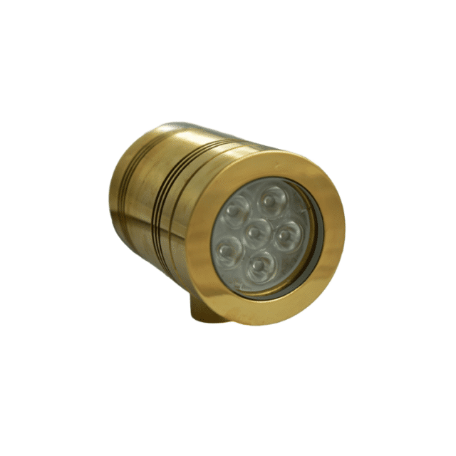 In Ground Brass Garden Light